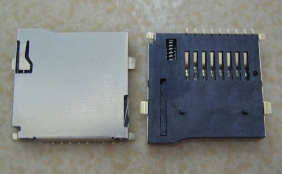 TF外焊自弹卡座