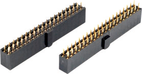 西安PH2.54 双排带凸点排母 H=8.5MM