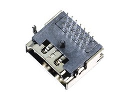 枣庄HDMI 19P 母座90° DIP三排针